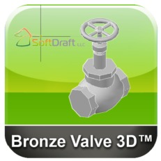 3D Bronze Valves