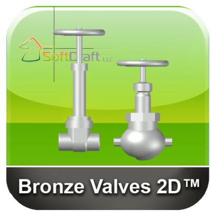 2D Bronze Valves