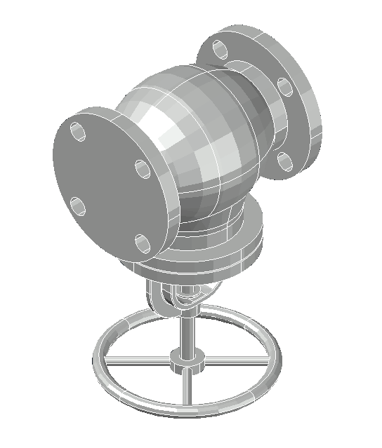 3D Iron Valve Down