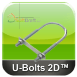 U-Bolts 2D AutoCAD App