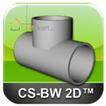 buttweld pipe fittings 2D